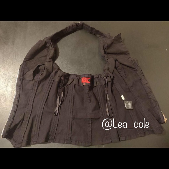 XS Tripp NYC Full-Zip Corset Vest For Women. - Picture 4 of 5